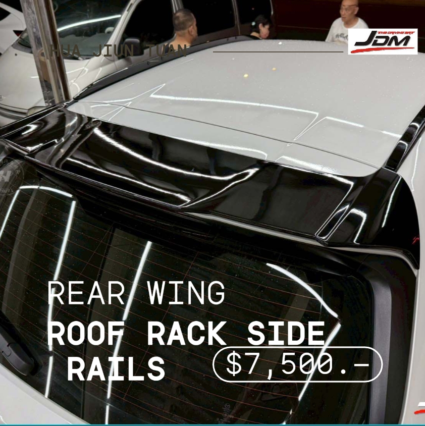 CX-60 疾風 尾翼+御黑 車頂架