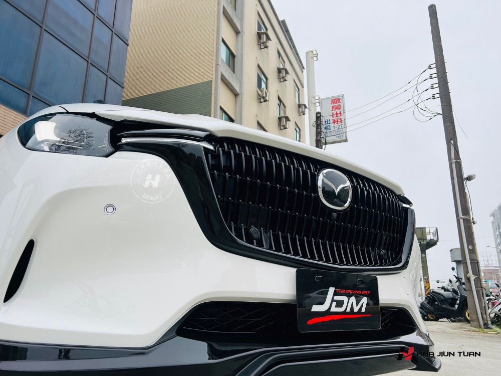 CX-60 黑牛角 水箱罩飾條